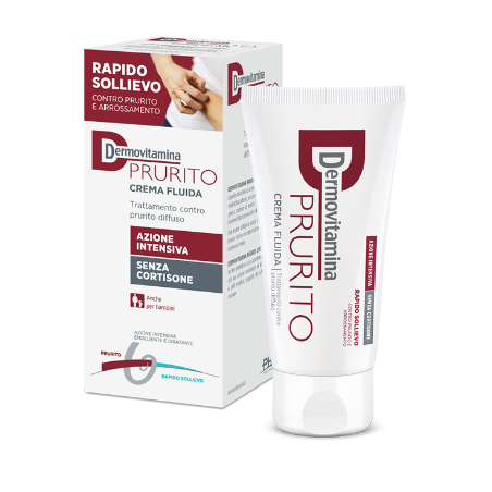 Dermovitamina Prurito Crema fluida lenitiva per rapido sollievo 150 ml Dermovitamina Prurito Crema fluida lenitiva per rapido sollievo 150 ml