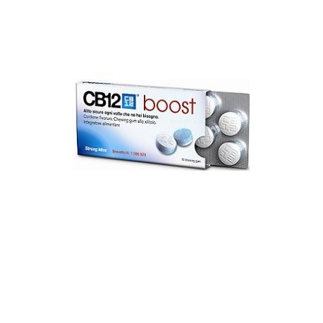 CB12 Boost 10 Chewing-Gum per la Prevenzione dell'Alito Cattivo