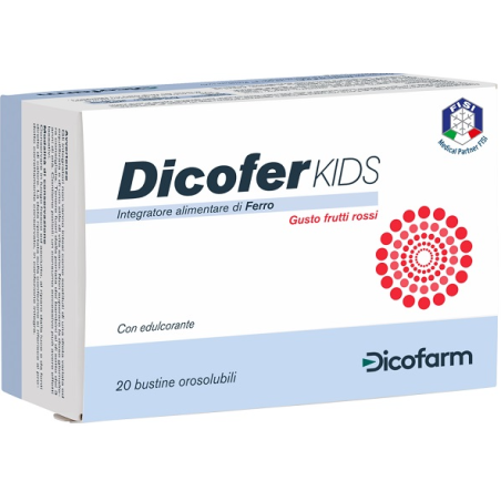 Dicofer Kids 20 Bustine Orosolubili Dicofer Kids 20 Bustine Orosolubili