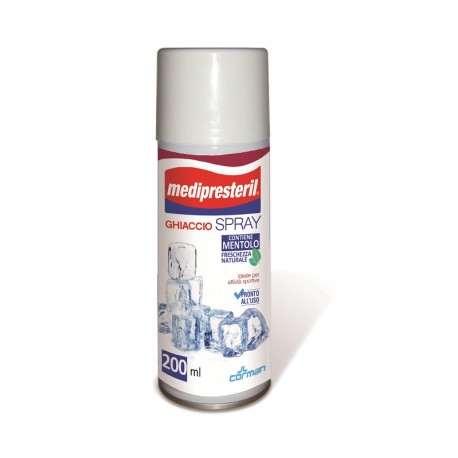 Medipresteril Ghiaccio spray lenitivo per traumi, contusioni o distorsioni 200 ml
