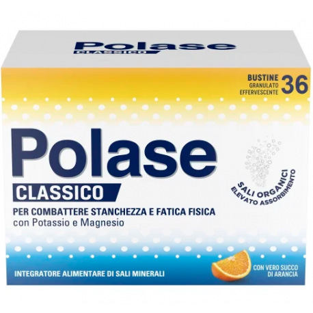 Polase Arancia 36 Bustine Effervescenti - Integratore di Sali Minerali SPECIAL PROMO