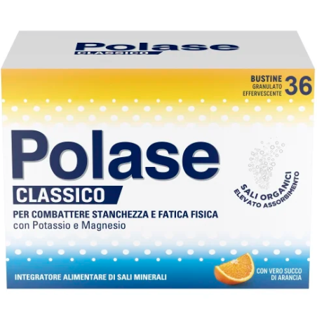 Polase Arancia 36 Bustine Effervescenti - Integratore di Sali Minerali SPECIAL PROMO Polase Arancia 36 Bustine Effervescenti - Integratore di Sali Minerali SPECIAL PROMO