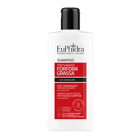 Euphidra Shampoo Trattamento antiprurito per forfora grassa 200 ml