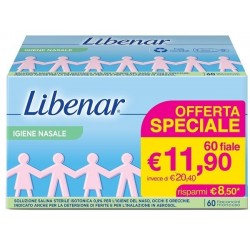 Libenar Soluzione fisiologica sterile 60 flaconcini 5ml