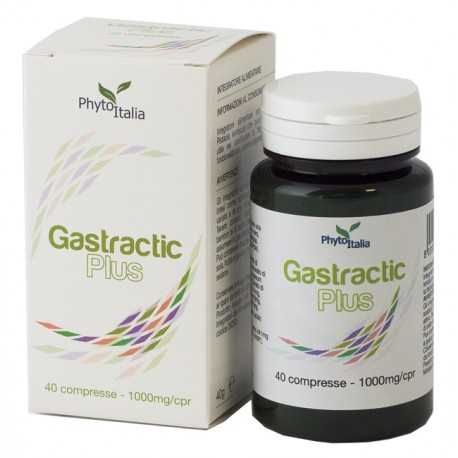 Phytoitalia Gastractic Plus integratore per sistema digerente 40 compresse