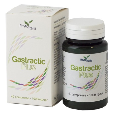 Phytoitalia Gastractic Plus integratore per sistema digerente 40 compresse Phytoitalia Gastractic Plus integratore per sistema digerente 40 compresse