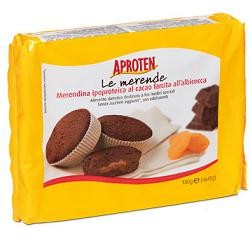 Aproten Le Merende Merendina ipoproteica al cacao farcita all'albicocca per insufficienza renale 180 g