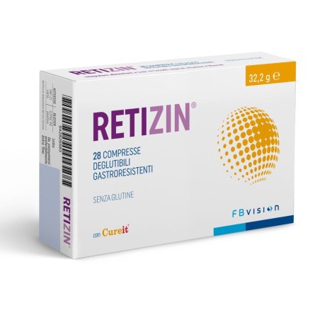 Retizin integratore antiossidante per il benessere della vista 28 compresse Retizin integratore antiossidante per il benessere della vista 28 compresse