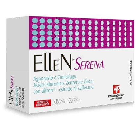 Ellen Serena integratore per tono dell'umore in menopausa 30 compresse Ellen Serena integratore per tono dell'umore in menopausa 30 compresse