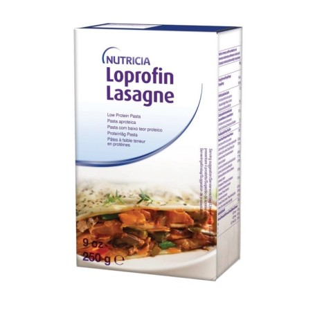 Loprofin Lasagne pasta aproteica per pazienti nefropatici 250 g Loprofin Lasagne pasta aproteica per pazienti nefropatici 250 g