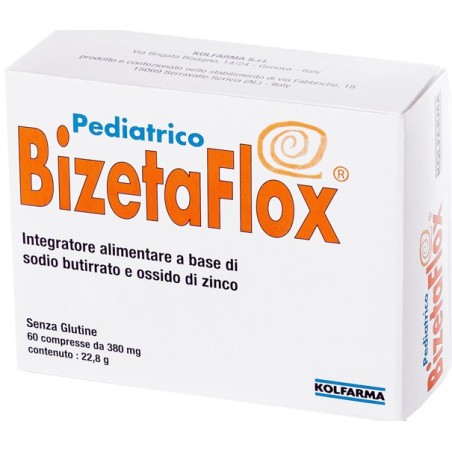 BIZETAFLOX PEDIATRICO 60 COMPRESSE BIZETAFLOX PEDIATRICO 60 COMPRESSE