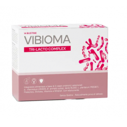 Vibioma Tri Lacto Complex - Integratore per l'equilibrio del microbiota vaginale 14 bustine