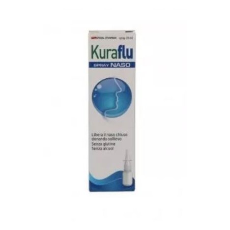 Kuraflu Spray decongestionante e idratante per il naso 20 ml Kuraflu Spray decongestionante e idratante per il naso 20 ml