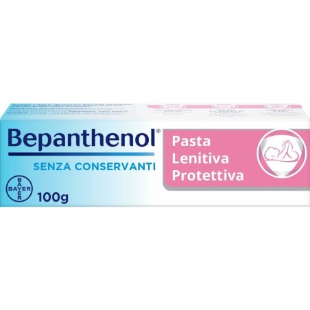Bepanthenol Pasta Lenitiva Protettiva per Bambini 100 g Bepanthenol Pasta Lenitiva Protettiva per Bambini 100 g