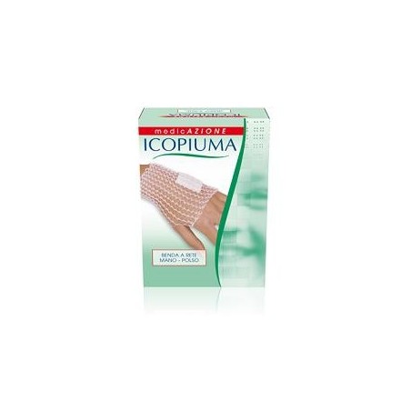 Icopiuma Benda a compressione fisiologica per mano e polso calibro 3 1 pezzo Icopiuma Benda a compressione fisiologica per mano e polso calibro 3 1 pezzo