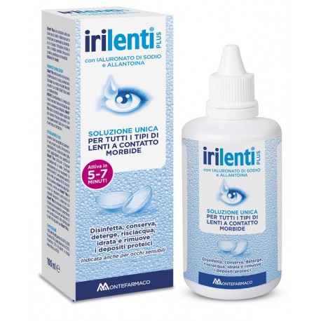Irilenti Plus soluzione per lenti a contatto 100 ml