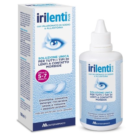 Irilenti Plus soluzione per lenti a contatto 100 ml Irilenti Plus soluzione per lenti a contatto 100 ml