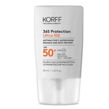 Korff 365 Protection Ultra 100 Fluido viso ultraprotettivo 40 ml Korff 365 Protection Ultra 100 Fluido viso ultraprotettivo 40 ml