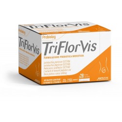 Triflorvis integratore a base di probiotici e vitamina D per benessere intestinale 28 bustine orosolubili