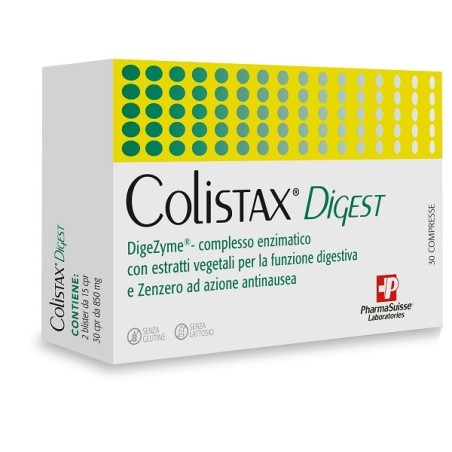 Colistax Digest integratore per nausea e digestione 30 compresse Colistax Digest integratore per nausea e digestione 30 compresse