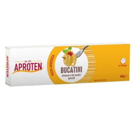 Dieterba Aproten Bucatini pasta aproteica a fini medici speciali 400 g Dieterba Aproten Bucatini pasta aproteica a fini medici speciali 400 g