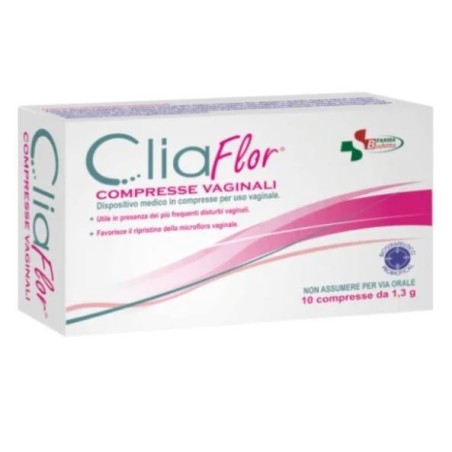 Cliaflor Plus compresse vaginali per difese immunitarie 16 pezzi Cliaflor Plus compresse vaginali per difese immunitarie 16 pezzi
