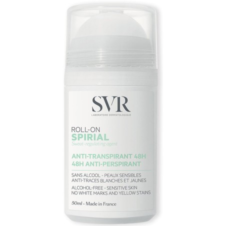 Svr Spirial Deodorante anti traspirante roll on 50 ml Svr Spirial Deodorante anti traspirante roll on 50 ml