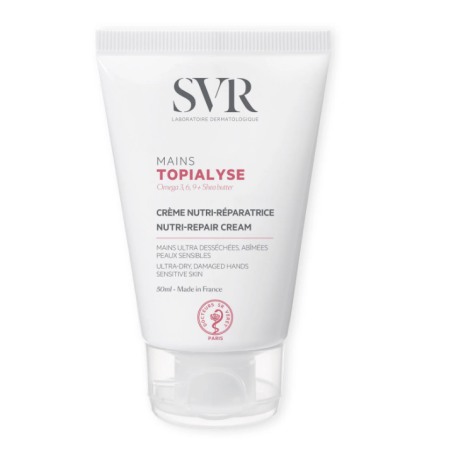 SVR Topialyse crema nutriente riparatrice mani secche danneggiate 50 ml SVR Topialyse crema nutriente riparatrice mani secche danneggiate 50 ml