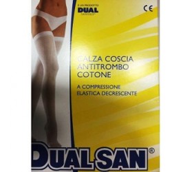 Dualsan Calza Antitrombo con tassello 18-20 mmHg unisex taglia 3