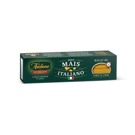 Molino Di Ferro Le Asolane Bucatini pasta senza glutine per celiaci 250 g Molino Di Ferro Le Asolane Bucatini pasta senza glutine per celiaci 250 g