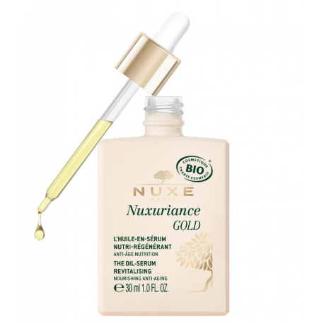 Nuxe Nuxuriance Gold Huile Serum 30 ml - Olio siero nutri rigenerante anti età Nuxe Nuxuriance Gold Huile Serum 30 ml - Olio siero nutri rigenerante anti età