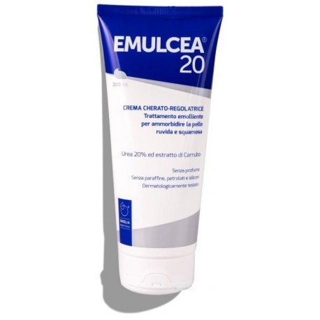 Emulcea 20 Crema cherato-emolliente pelli secche ruvide cheratosi 200 ml