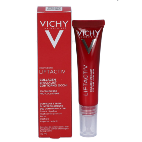 Vichy Liftactiv Collagen Specialist Contorno Occhi con collagene 15 ml Vichy Liftactiv Collagen Specialist Contorno Occhi con collagene 15 ml