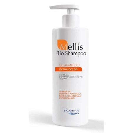 Biogena Mellis Bio Shampoo extra dolce capelli sensibili pelle delicata 400 ml Biogena Mellis Bio Shampoo extra dolce capelli sensibili pelle delicata 400 ml
