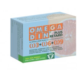 Omegadin Plus Retard integratore per controllo del processo di invecchiamento 30 capsule