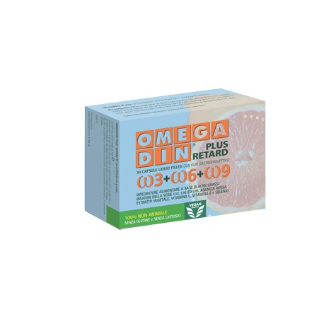 Omegadin Plus Retard integratore per controllo del processo di invecchiamento 30 capsule