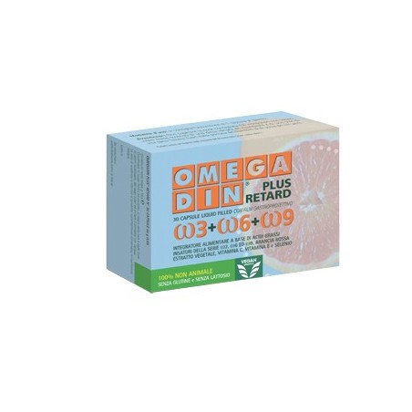 Omegadin Plus Retard integratore per controllo del processo di invecchiamento 30 capsule Omegadin Plus Retard integratore per controllo del processo di invecchiamento 30 capsule