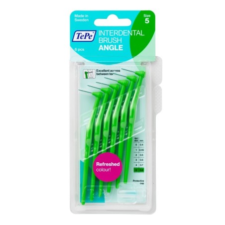 TEPE ANGLE SCOVOLINO VERDE 0,8MM 6 PEZZI TEPE ANGLE SCOVOLINO VERDE 0,8MM 6 PEZZI