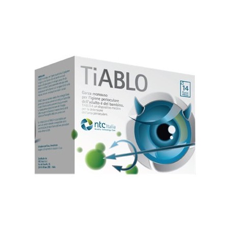 Tiablo - garza oftalmica monouso - 14 pezzi