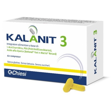 Kalanit 3 integratore per sistema nervoso stanchezza e affaticamento 60 compresse Kalanit 3 integratore per sistema nervoso stanchezza e affaticamento 60 compresse