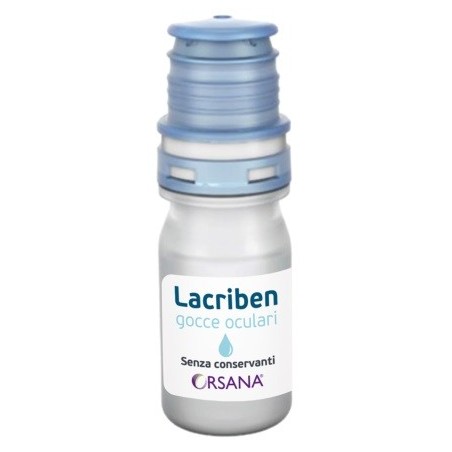 Lacriben Gocce Oculari 10 ml – Idratazione e sollievo per occhi secchi e affaticati, con acido ialuronico e estratti vegetali. Lacriben Gocce Oculari 10 ml – Idratazione e sollievo per occhi secchi e affaticati, con acido ialuronico e estratti vegetali.