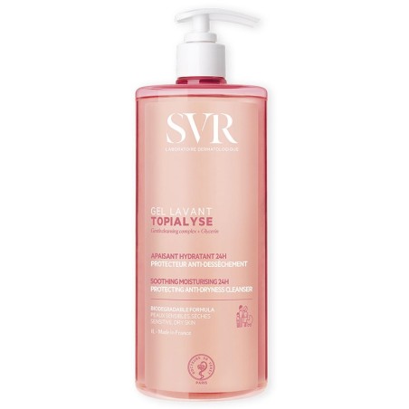 SVR Topialyse Gel Lavant detergente doccia quotidiano idratante 1 litro SVR Topialyse Gel Lavant detergente doccia quotidiano idratante 1 litro