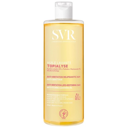SVR Topialyse Olio Lavante detergente relipidante anti prurito 400 ml