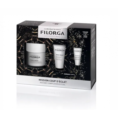 Filorga Cofanetto Scrub & Mask 55 ml + omaggi - Protocollo illuminante