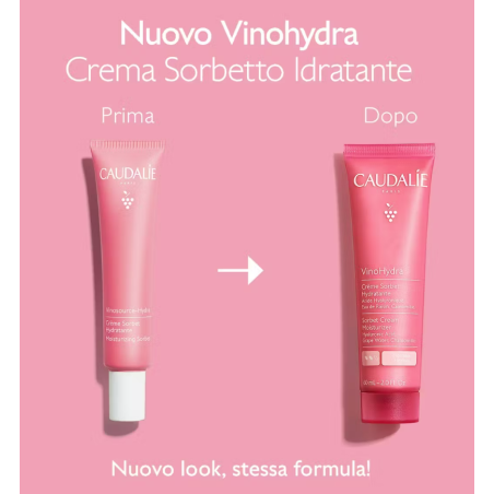 Caudalie VinoHydra Crema sorbetto idratante 60 ml Caudalie VinoHydra Crema sorbetto idratante 60 ml