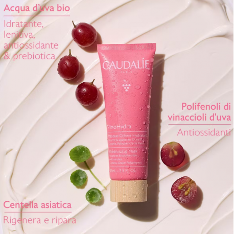 Caudalie VinoHydra Maschera Crema idratante booster 75 ml Caudalie VinoHydra Maschera Crema idratante booster 75 ml