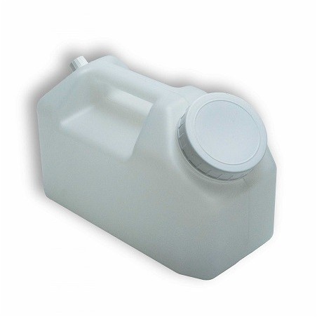 Contenitore 24h per Urina da 2500 ml con tappo a vite: raccolta sicura e precisa per esami e analisi delle urine. Contenitore 24h per Urina da 2500 ml con tappo a vite: raccolta sicura e precisa per esami e analisi delle urine.