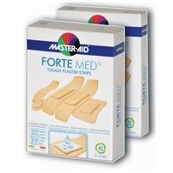 M-AID Forte Med Cerotti Assortiti Protettivi con Disinfettante 40 Pezzi