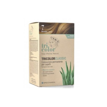 Specchiasol Tricolor Tinta per capelli 7 BIONDO Specchiasol Tricolor Tinta per capelli 7 BIONDO