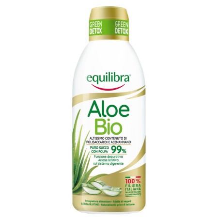 Equilibra Aloe Bio depurativo lenitivo del sistema digerente 750 ml Equilibra Aloe Bio depurativo lenitivo del sistema digerente 750 ml